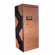 Smart Fingerprint Lock For Home Hotel Security Luxurious Safes Genuine leather safety box FOR WATCHES